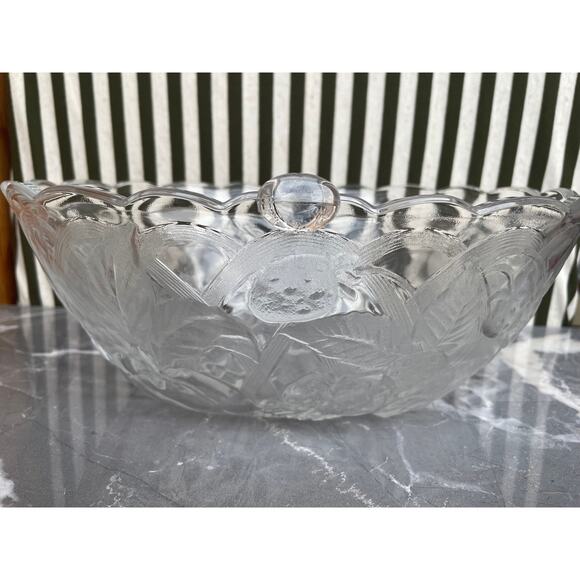 Fruit Basket Glass Bowl Serving - Picture 9 of 9